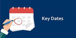 Key Dates for tax
