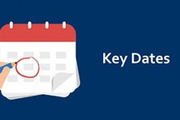 Key Dates for tax